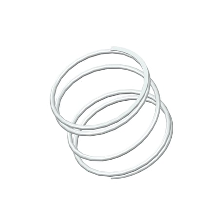 Approved Vendor Compression Spring, O=1.125, L= .88, W= .051 G209975854